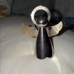 Vintage Silver Plated Angel Candle Snuffer